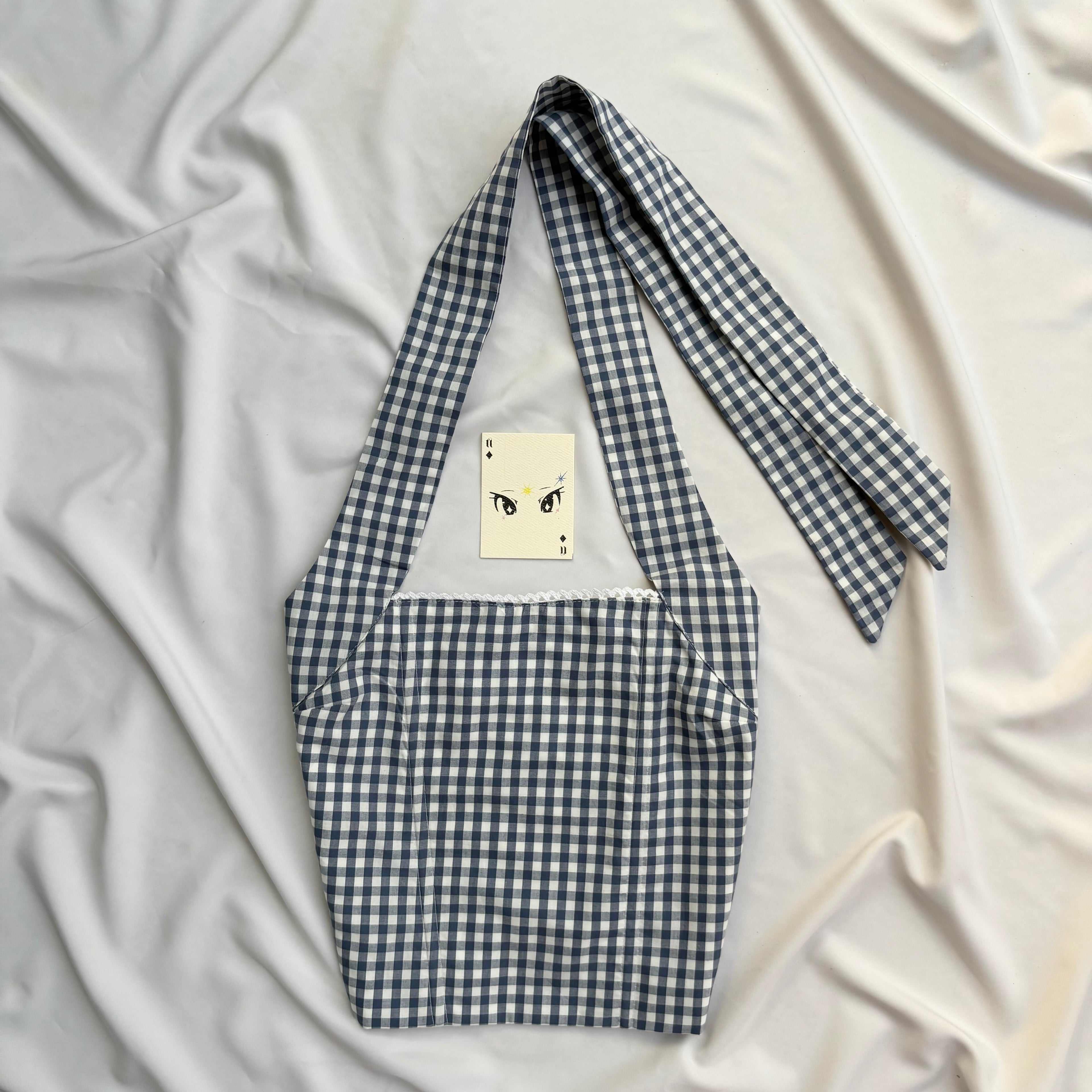 ARANYA in Blue Ghingham