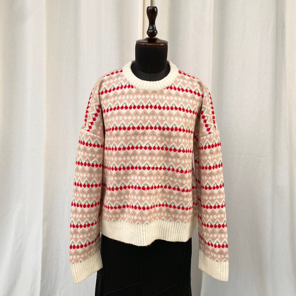CHERRY JUMPER (Bust : 46, Length : 22.5)