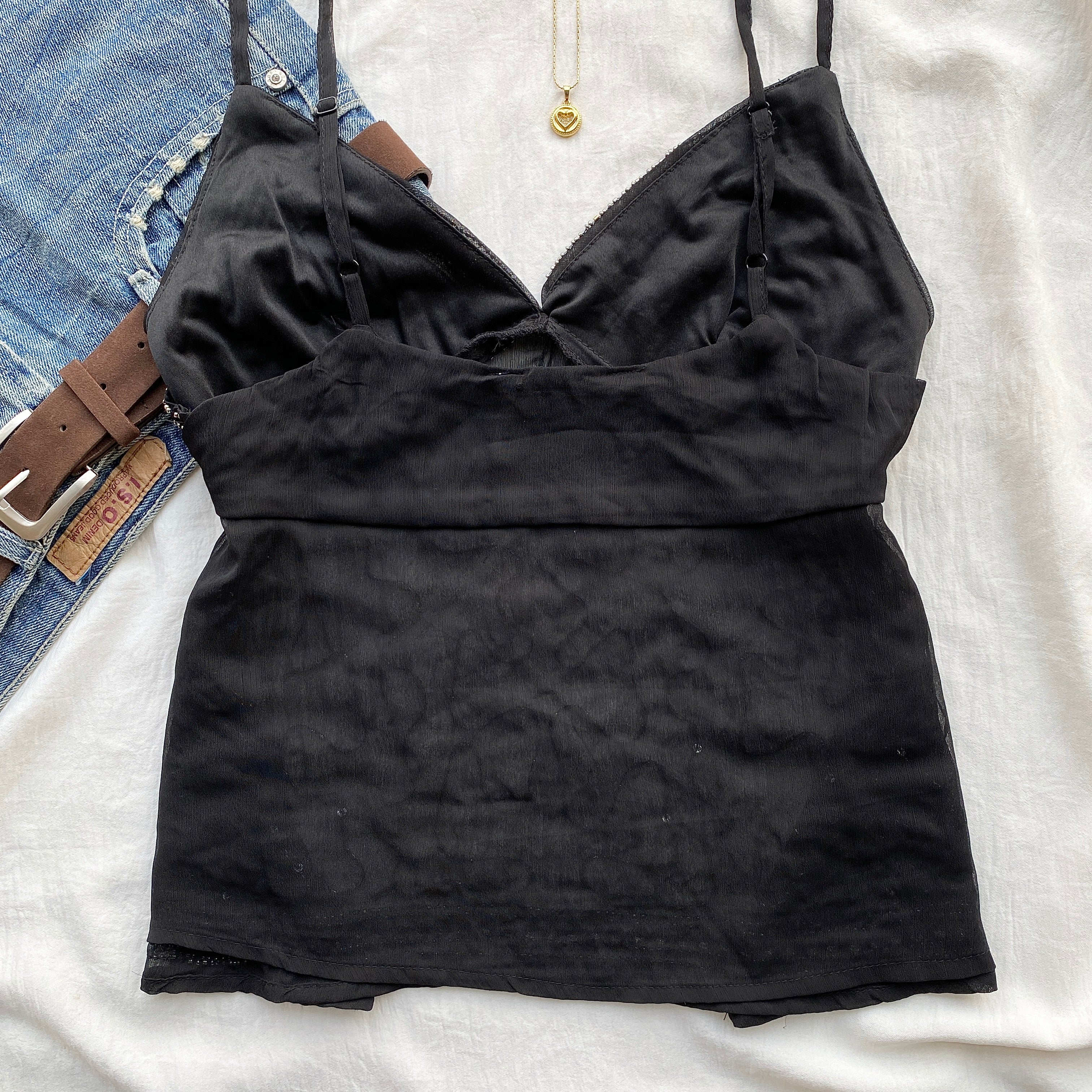 CELESTE TOP in Black (Sizes available)