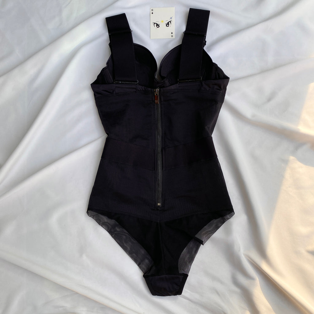 BLACK BODYSUIT FROM HONEY BIRDETTE (Bust : 32C/34B/36A, Upper Waist : 26-29)