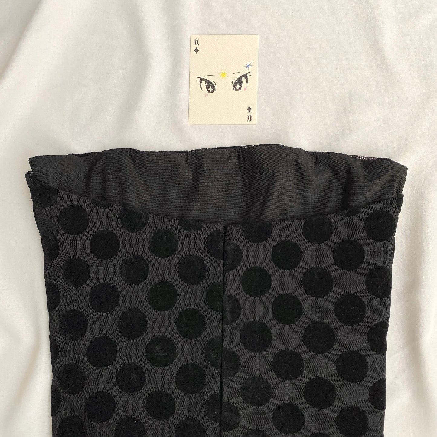 POLKA DOT CORSET FROM MANGO (Bust : 30-34, Upper Waist : 26-30)
