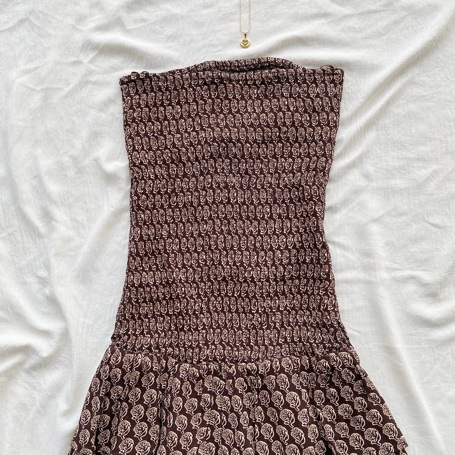 BROWN DRESS FROM STRADIVARIUS (Sizes available)