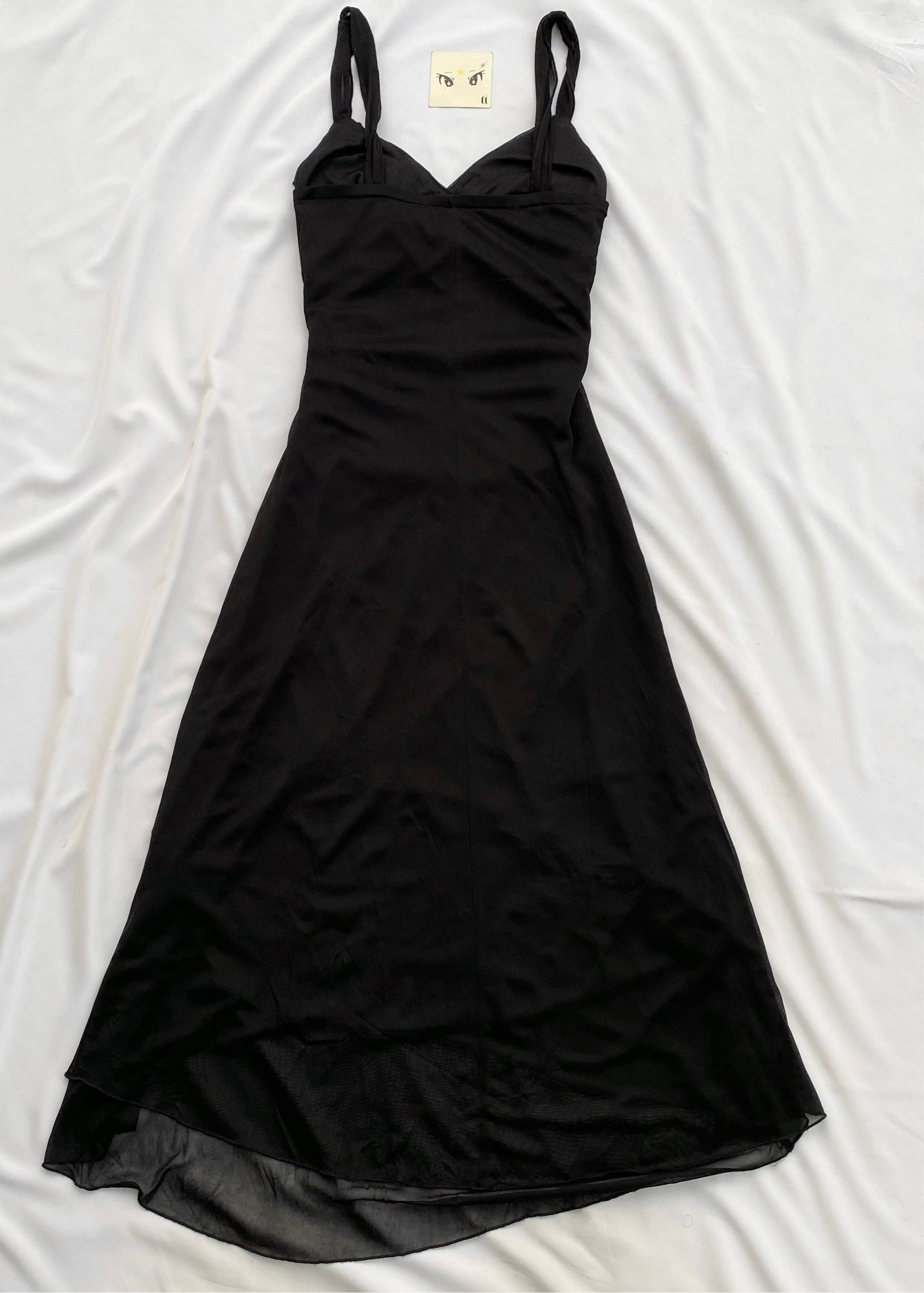 BLACK DRESS (Bust : 34-36, Upper Waist : 27-34)