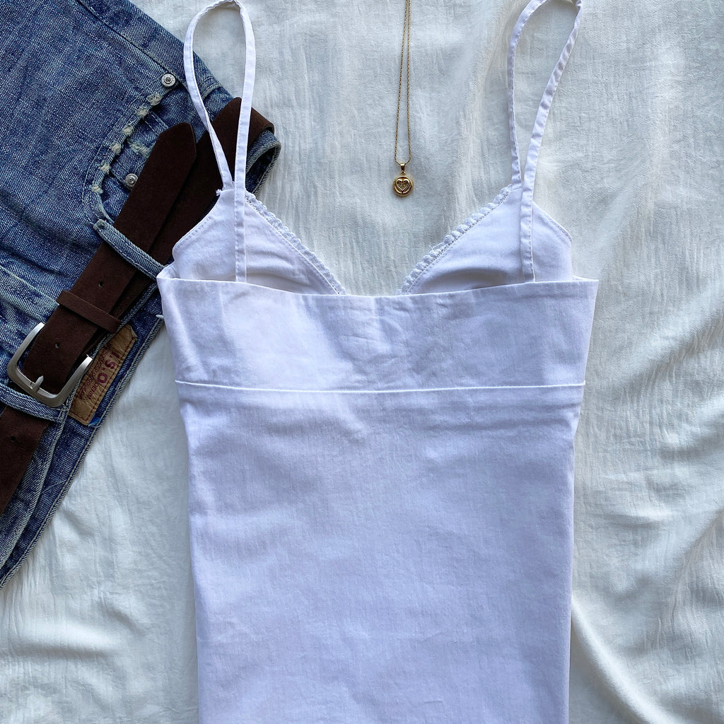 WHITE TOP FROM ZARA (Bust : 32-34, Upper Waist : 24-28)