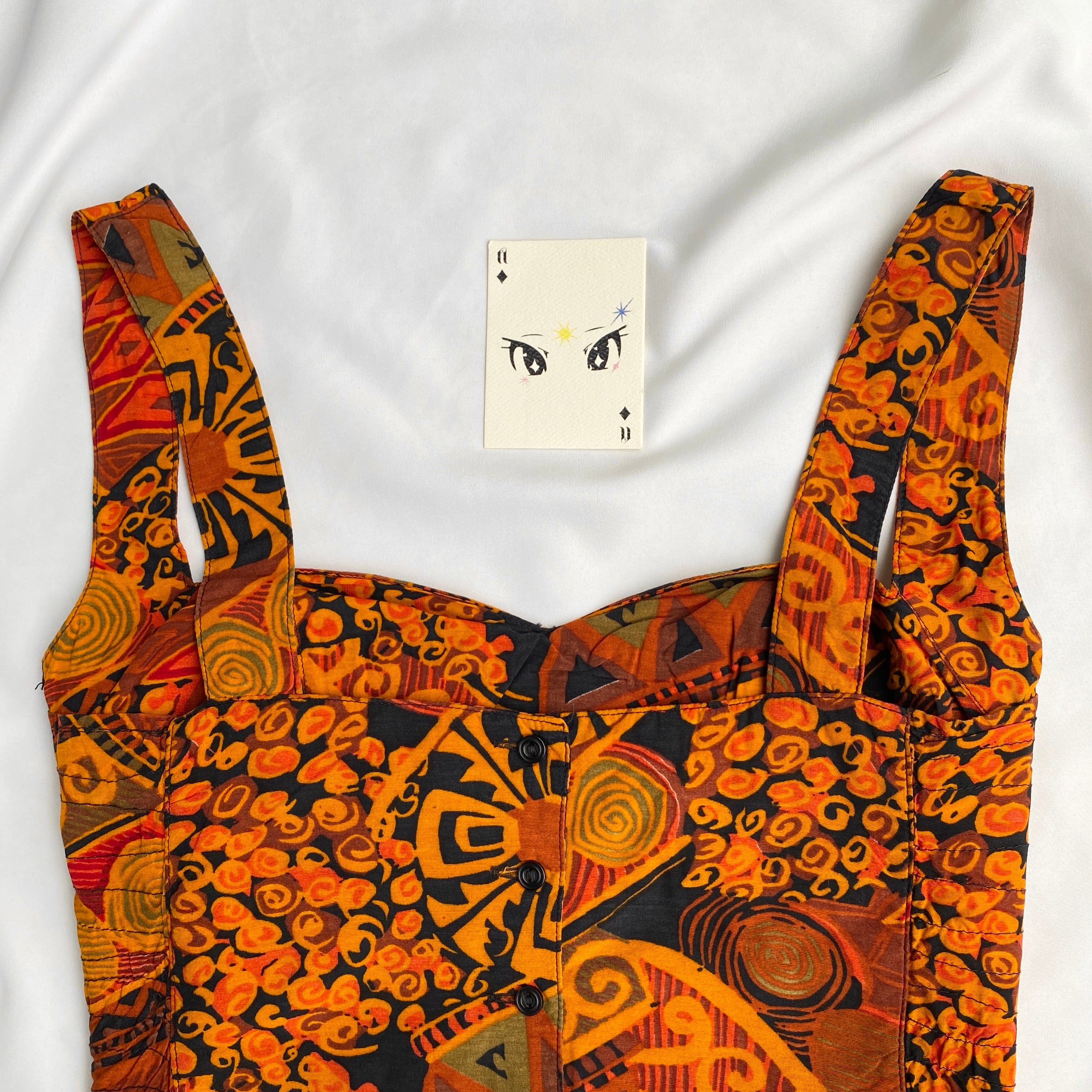 FIRE CORSET (Bust : 34-36, Upper Waist : 30-32)