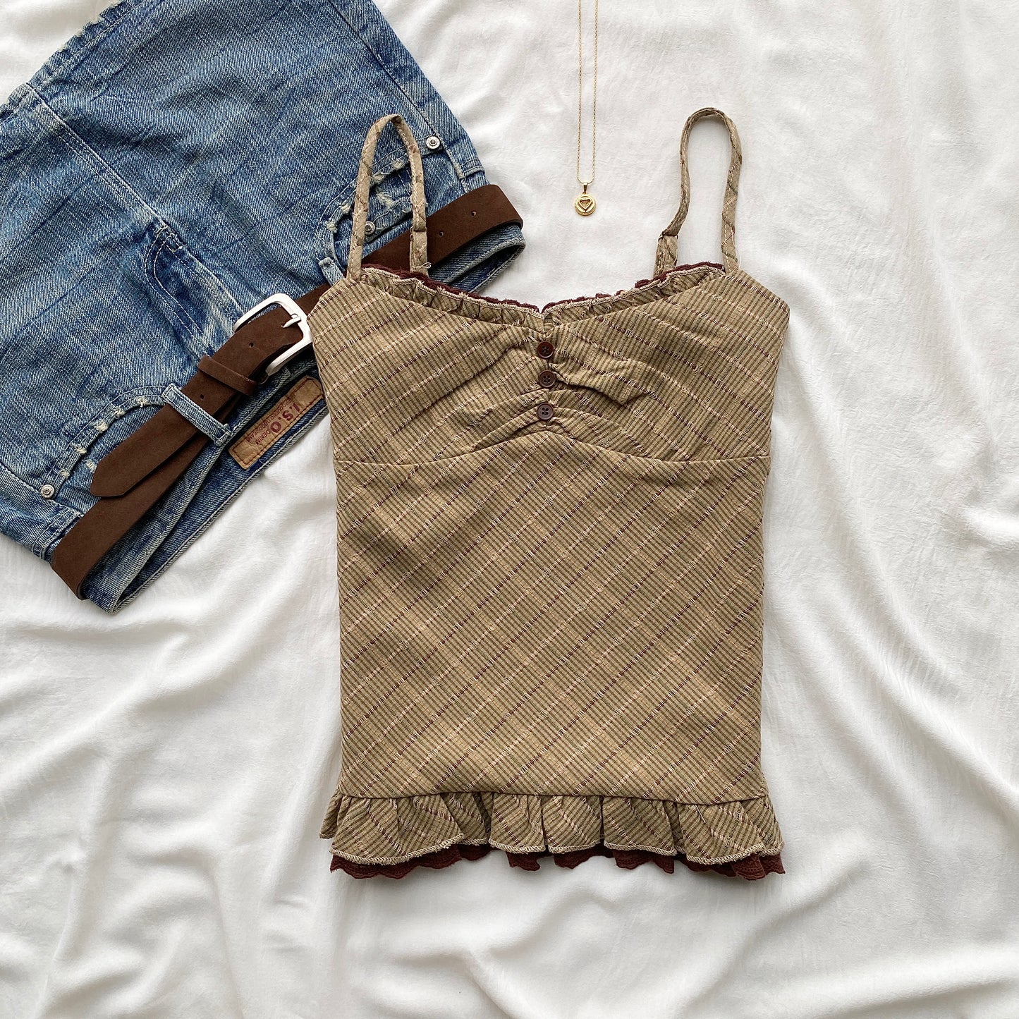 CINNAMON TOP (Bust : 30-34, Upper Waist : 26-30)