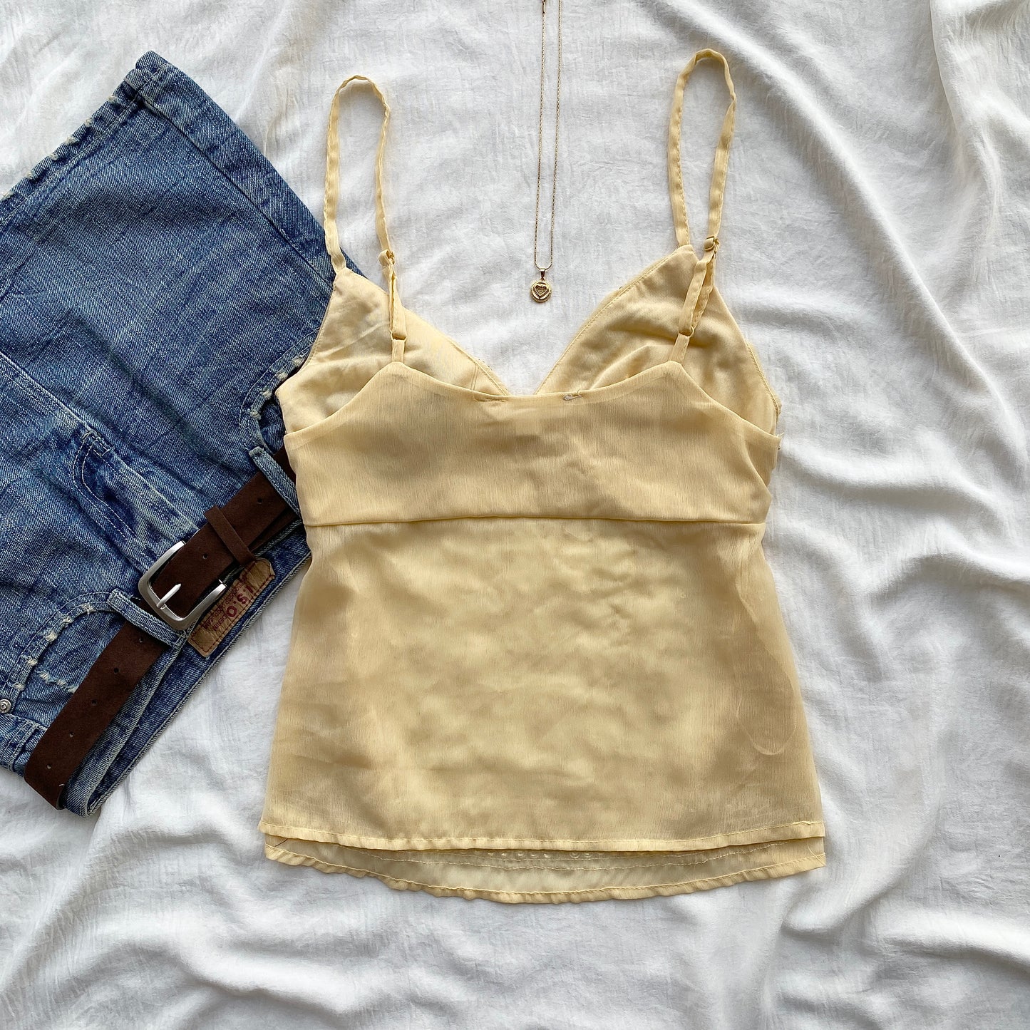 CELESTE TOP in Butter Yellow (Sizes available)