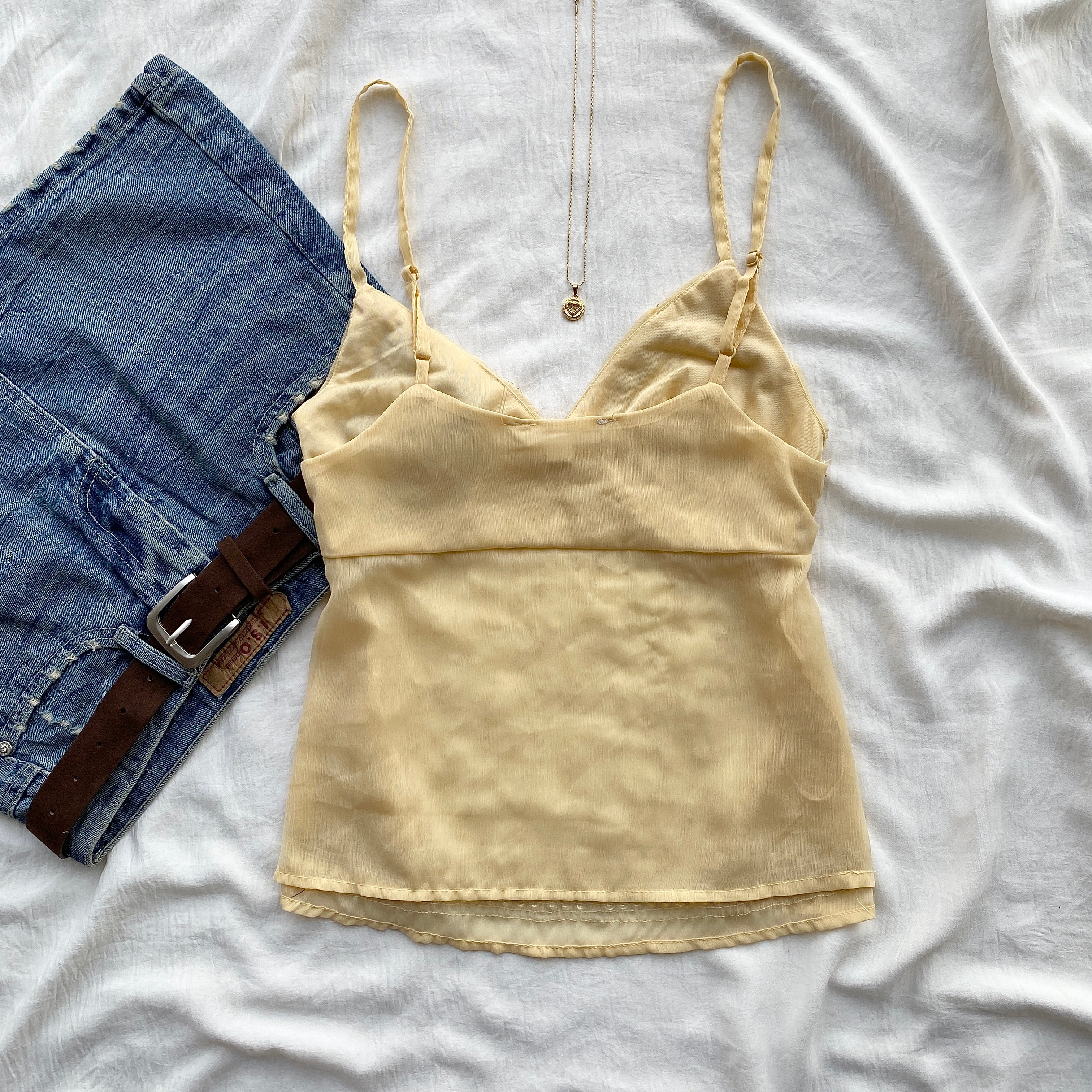 CELESTE TOP in Butter Yellow (Sizes available)
