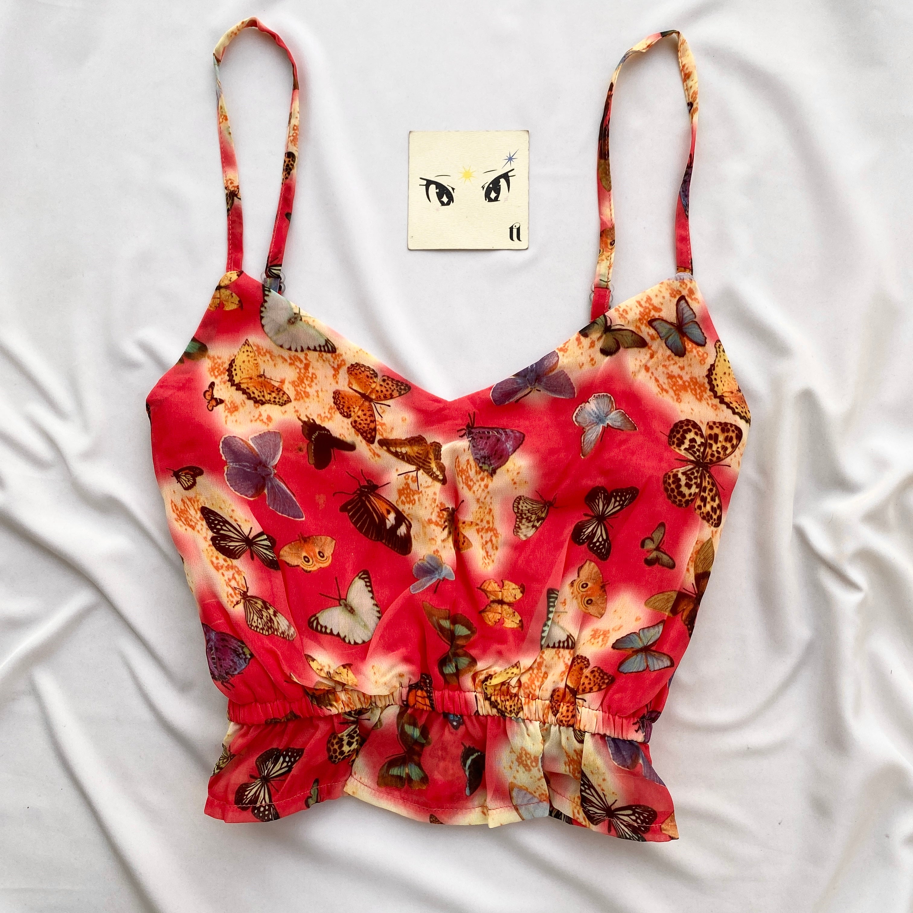 BUTTERFLY TOP (Bust : 34-36, Upper Waist : 26-32)