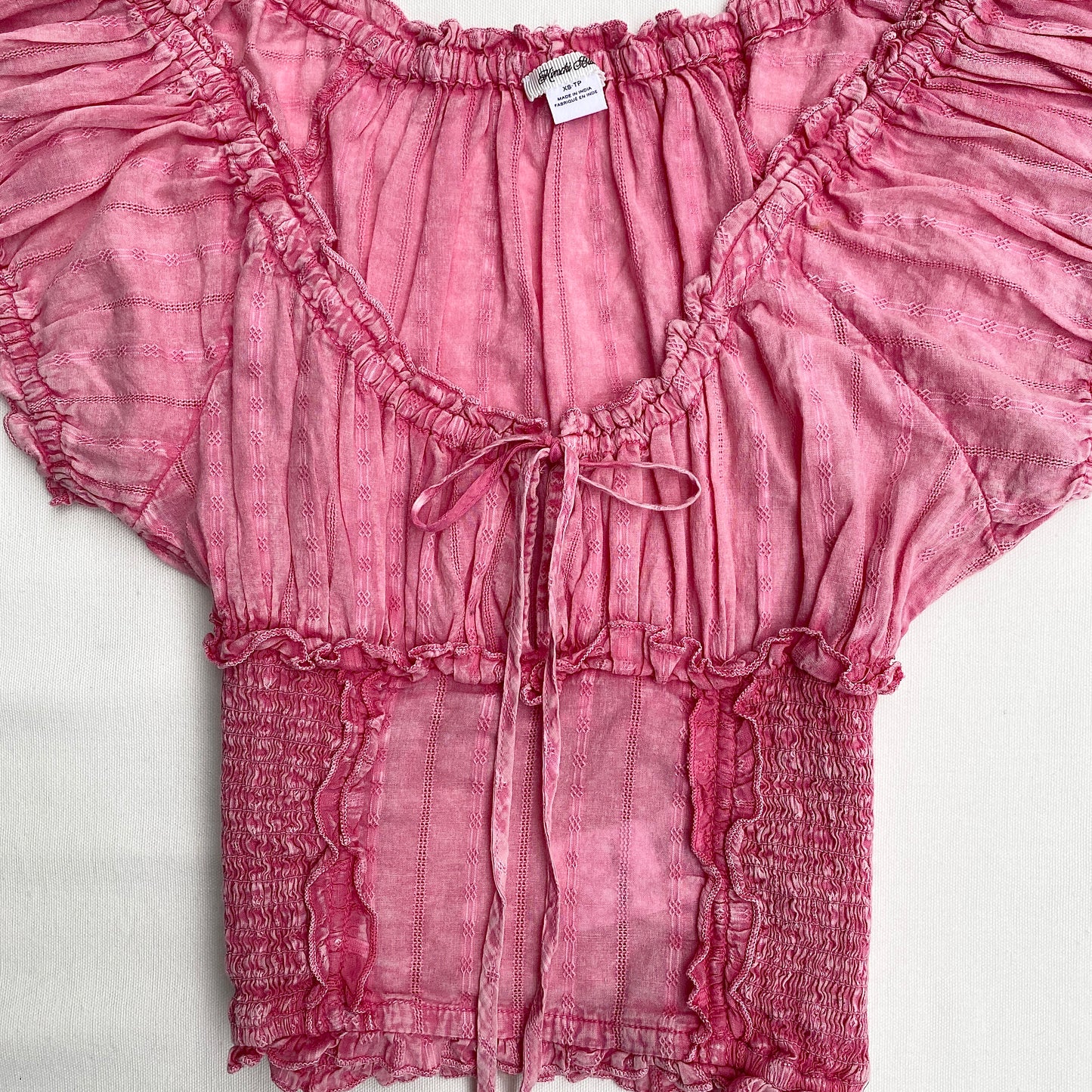 PINK TOP FROM URBAN OUTFITTERS (Bust : 28-32, Upper Waist : 23-28)