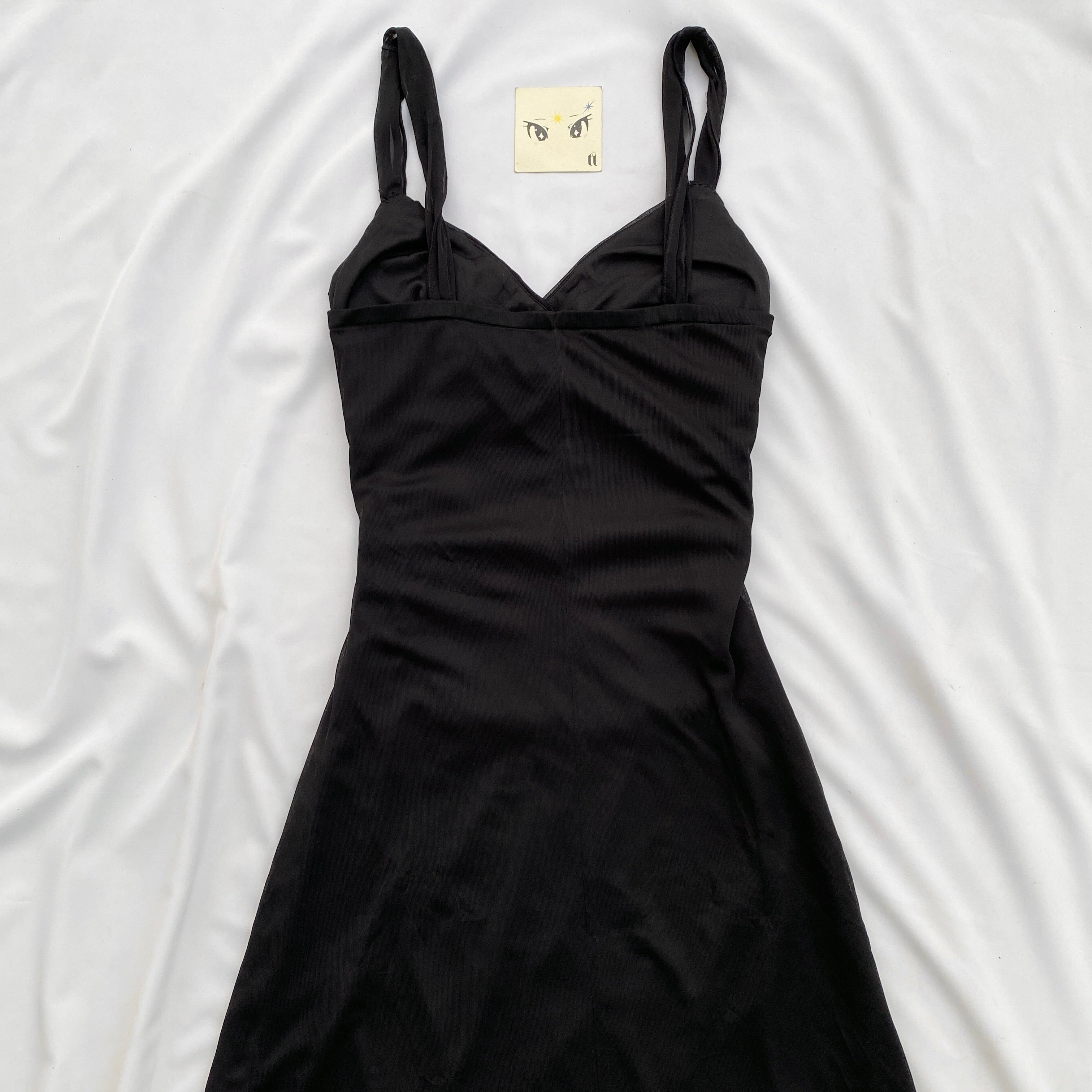 BLACK DRESS (Bust : 34-36, Upper Waist : 27-34)