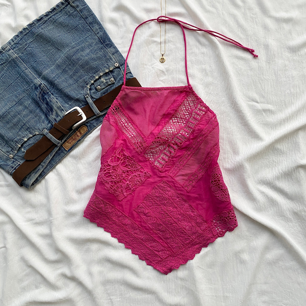 PINK BACKLESS TOP FROM FREE PEOPLE (Two sizes)