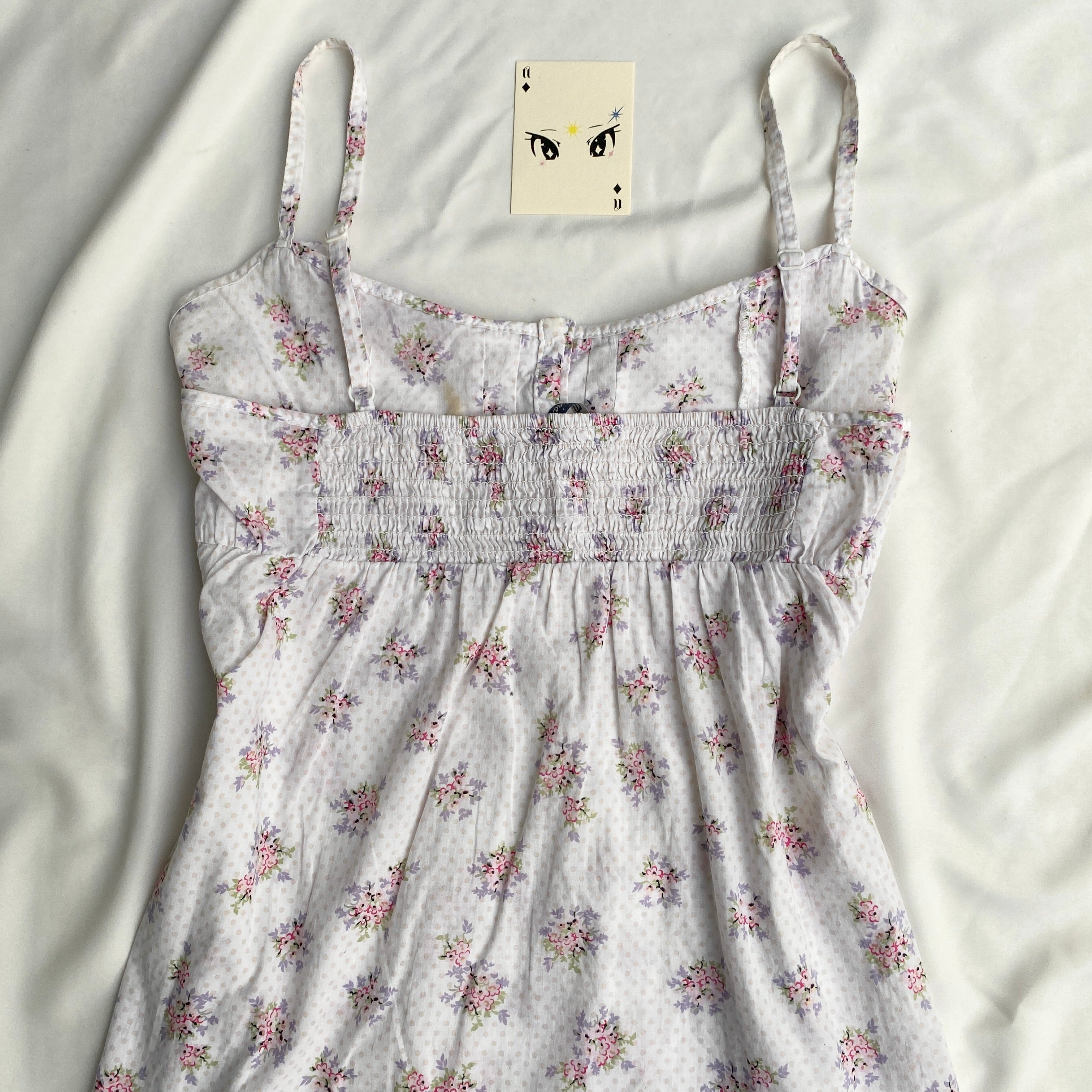 FLORAL BABYDOLL TOP (Bust : 40-44, Upper Waist : 34-40)