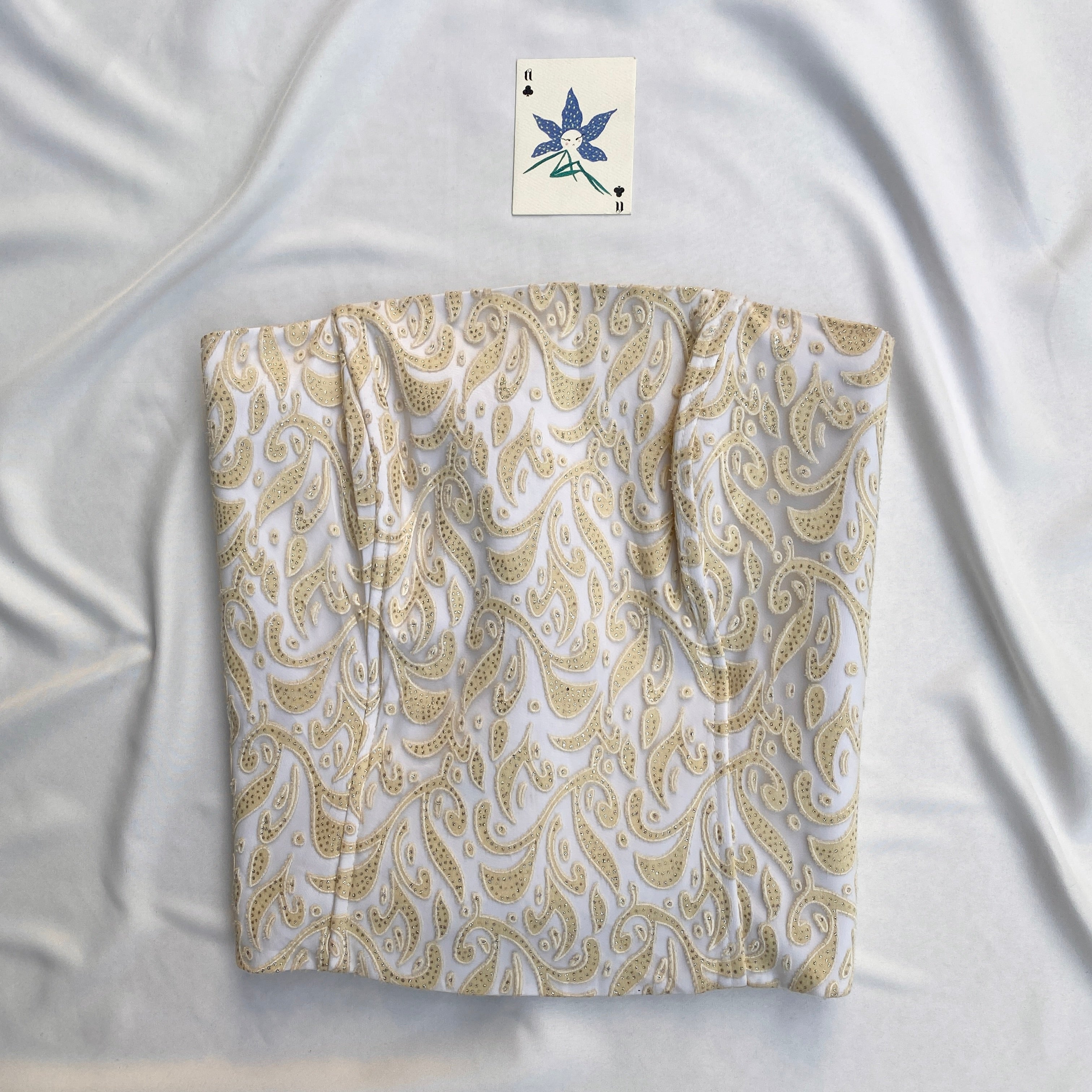 BEIGE CORSET (Bust : 34-36, Upper Waist : 30-34)