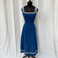 BLUE DRESS FROM ABERCROMBIE AND FITCH (Bust : 34-36, Upper Waist : 28-32)