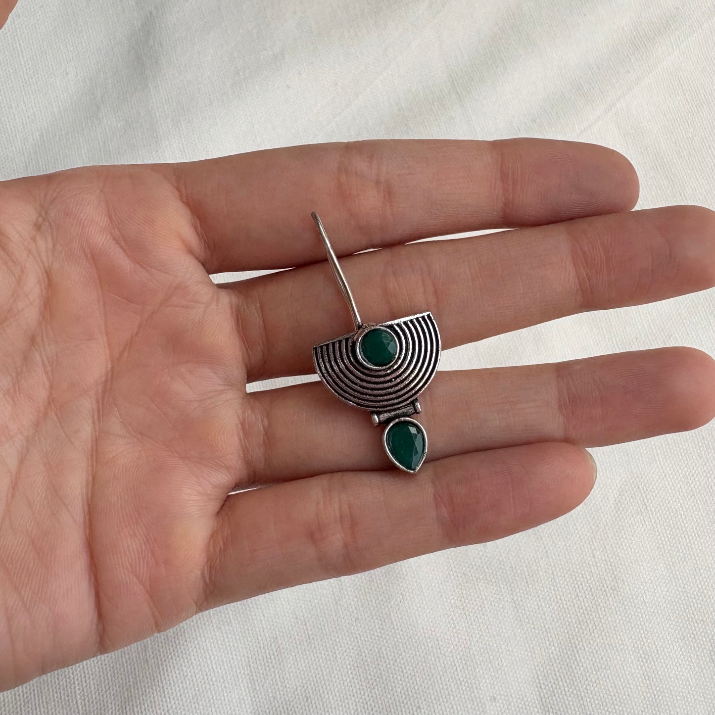 HALF SPIRAL EARRINGS
