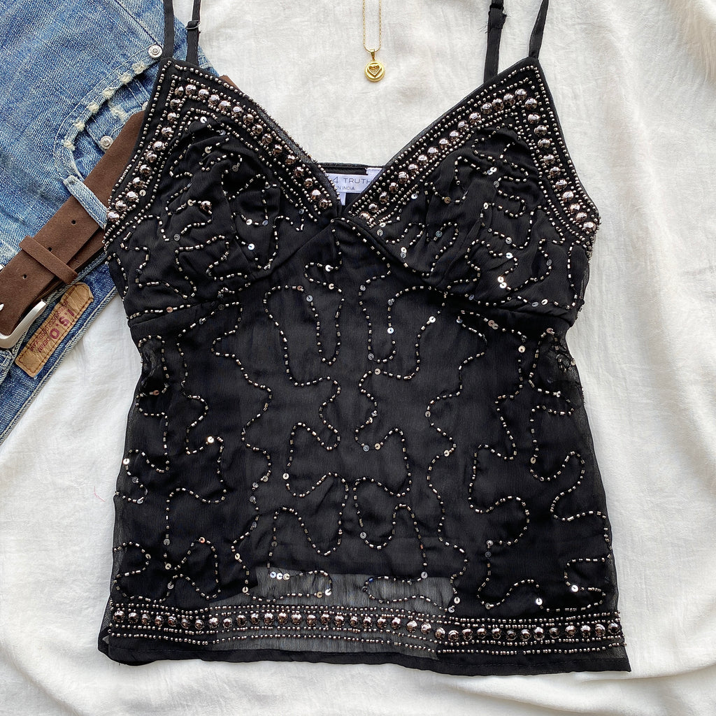 CELESTE TOP in Black (Sizes available)