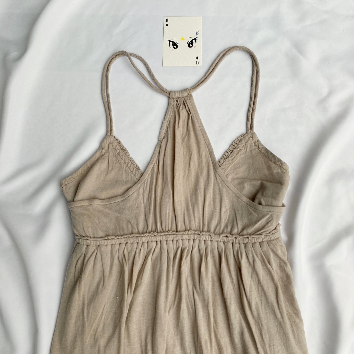 EYELET BABYDOLL TOP FROM URBAN OUTFITTERS IN BEIGE (Multiple sizes available)