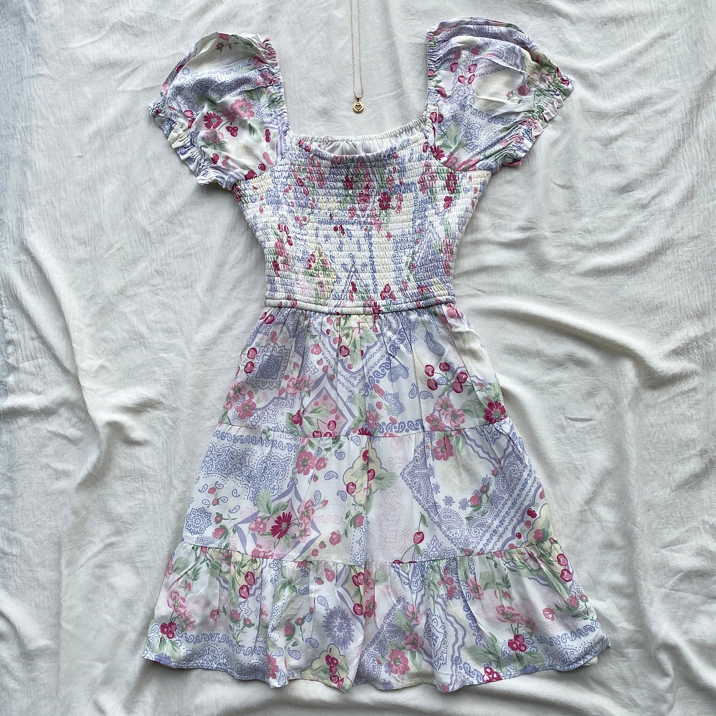 FLORAL PRINTED DRESS FROM COTTON ON (Sizes available)