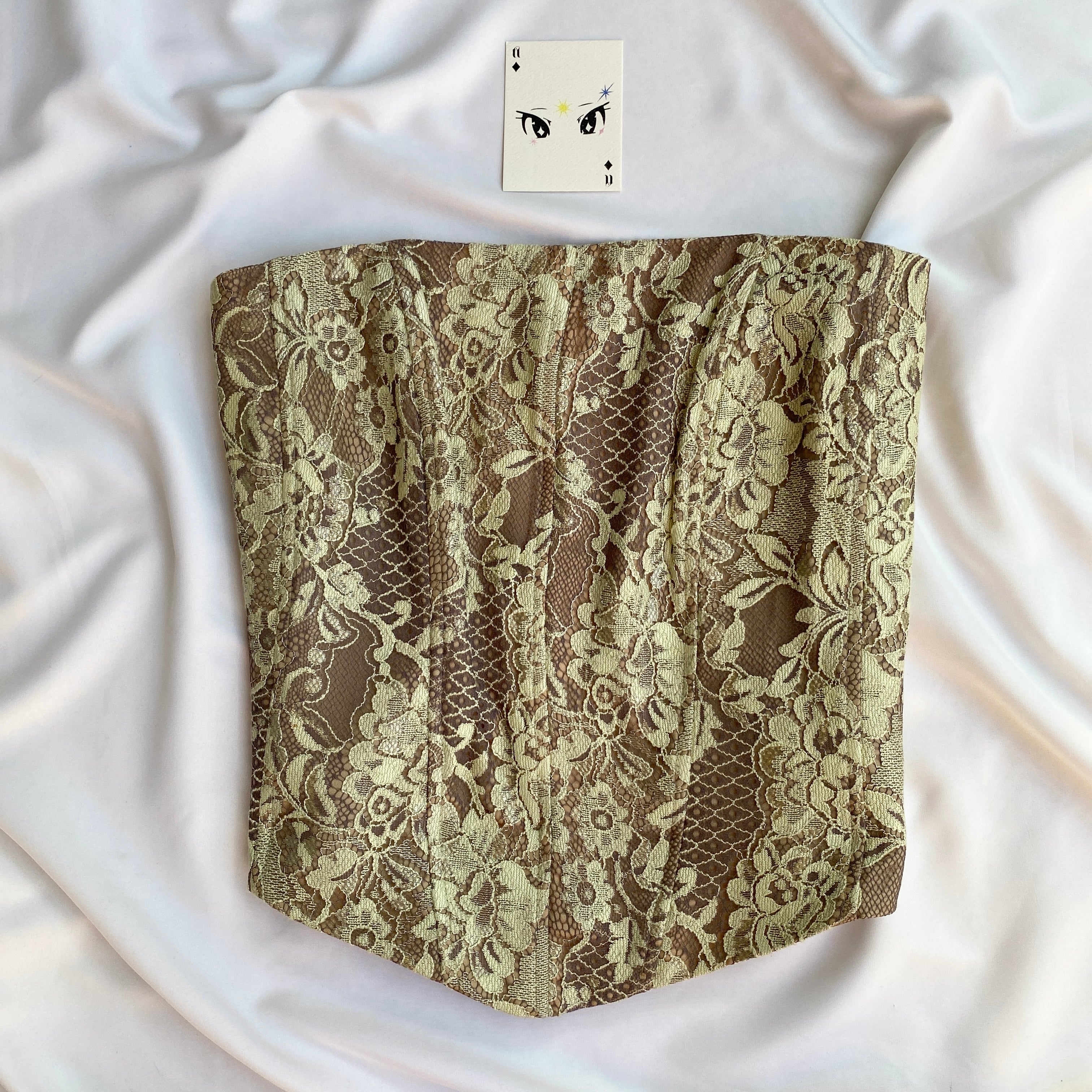 LACE CORSET (Bust : 36-38, Upper Waist : 34-36)