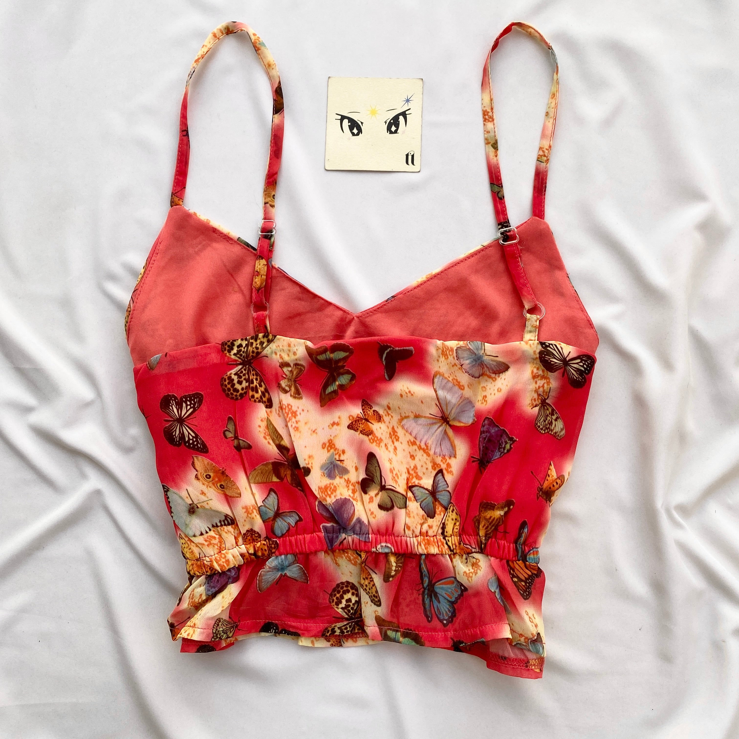 BUTTERFLY TOP (Bust : 34-36, Upper Waist : 26-32)