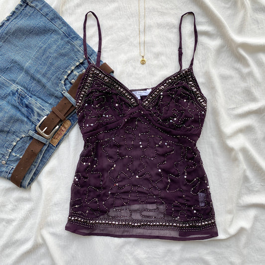 CELESTE TOP in Purple (Sizes available)