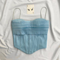 BLUE CINDERELLA CORSET (Bust : 34-36, Upper Waist : 29-33)