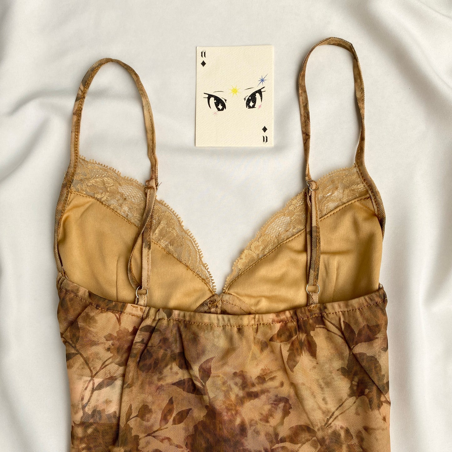 FLORAL CAMI TOP (Bust : 28-32, Upper Waist : 23-28)