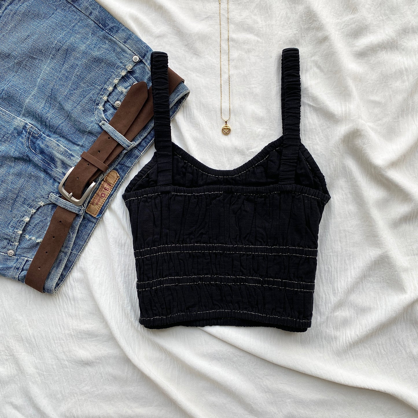 BLACK TOP (Bust : 32-34, Upper Waist : 26-32)