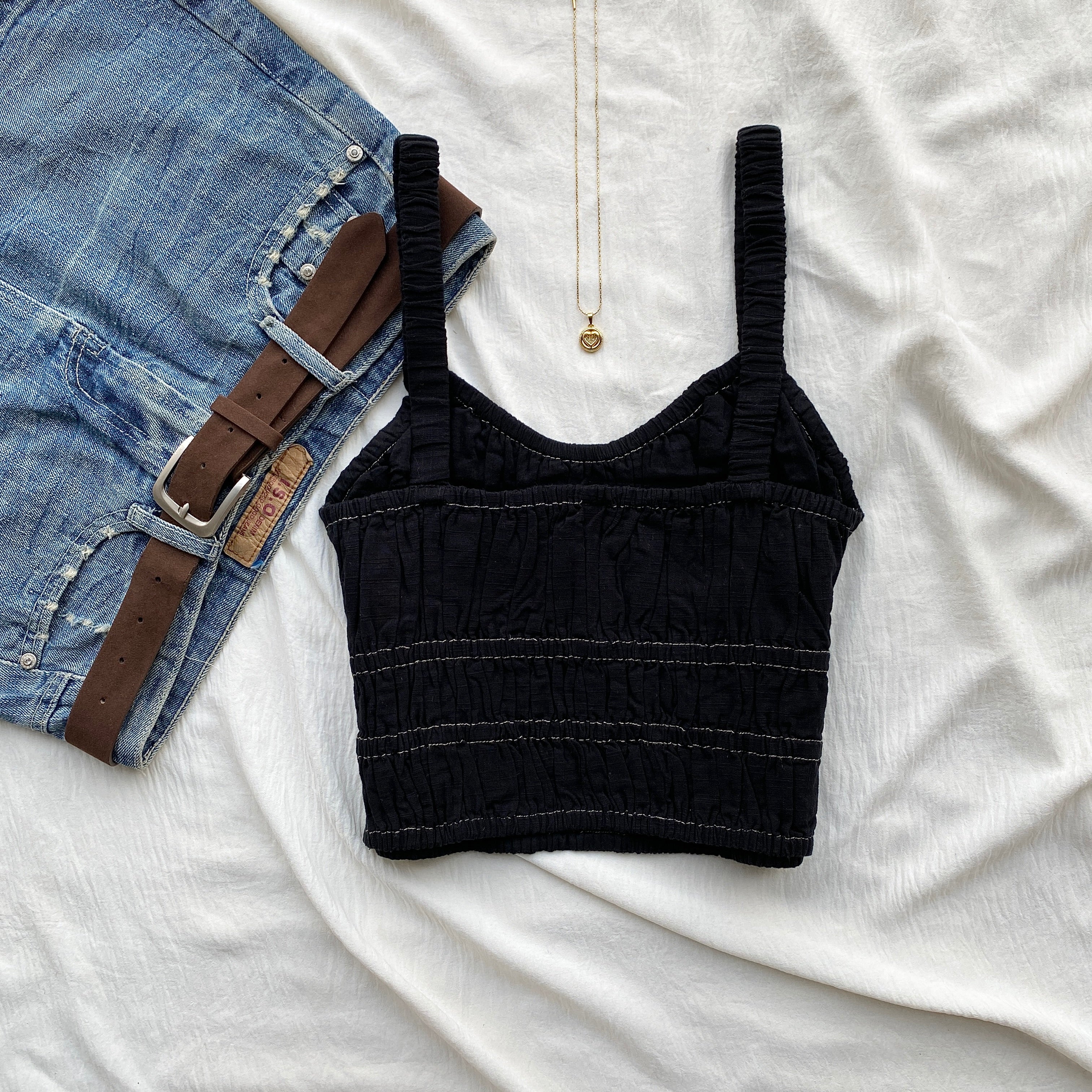 BLACK TOP (Bust : 32-34, Upper Waist : 26-32)