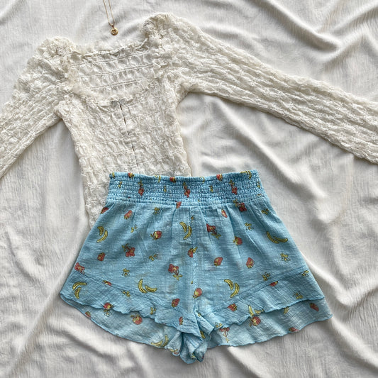 FUITY COTTON SHORTS FROM URBAN OUTFITTERS (Waist : 30-36)