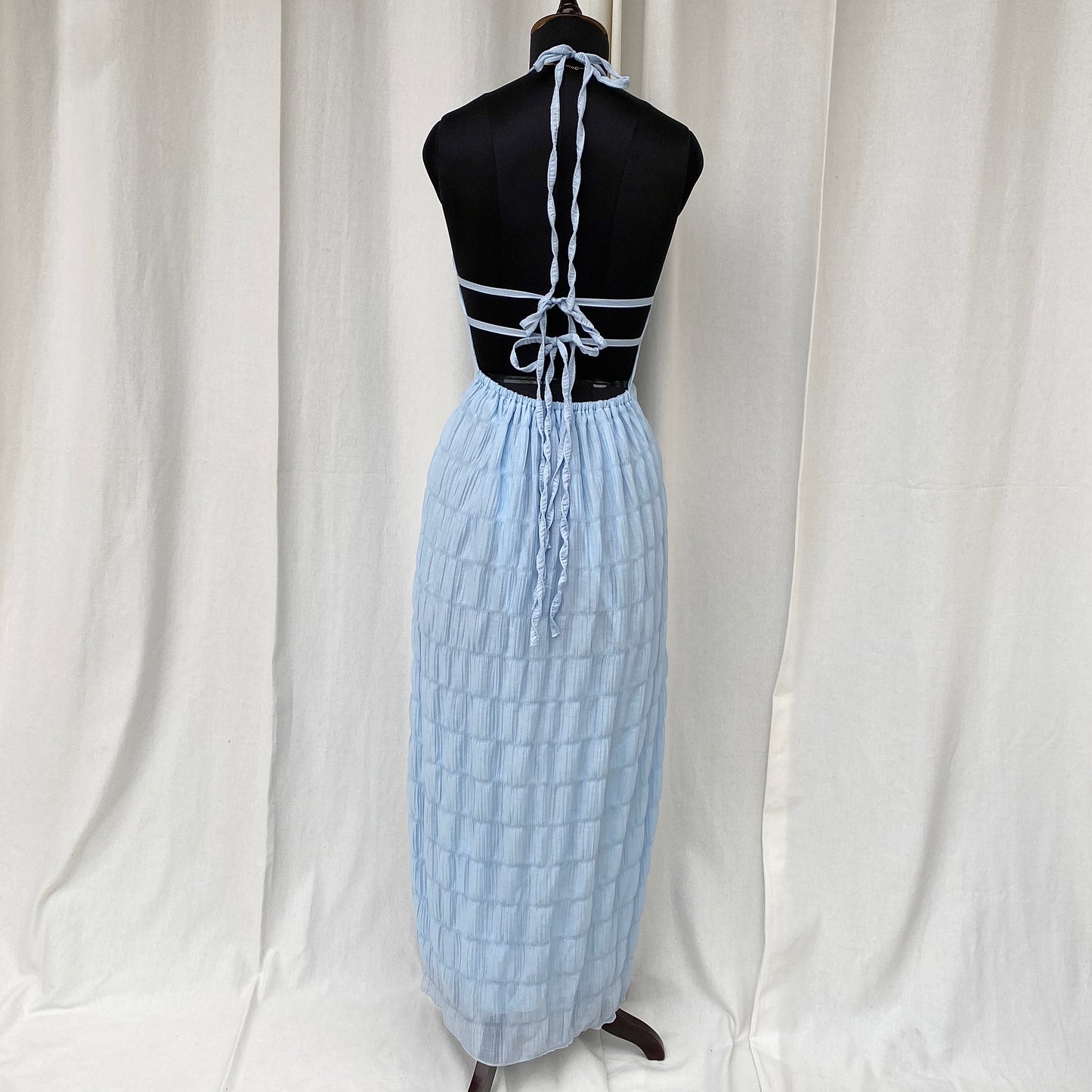 SUNKISSED DRESS IN PASTEL BLUE (Bust : 28-34, Upper Waist : 24-30)