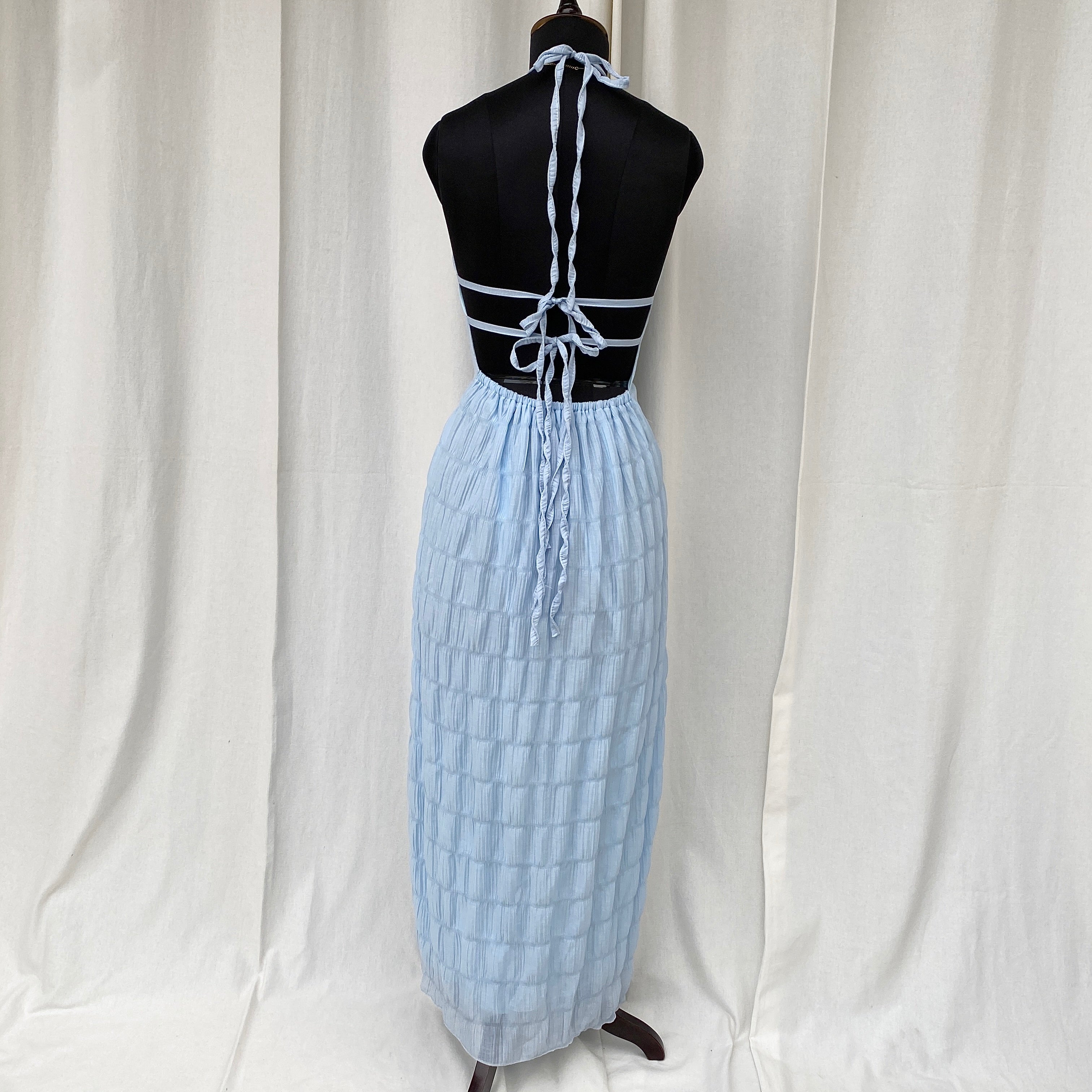 SUNKISSED DRESS IN PASTEL BLUE (Bust : 28-34, Upper Waist : 24-30)
