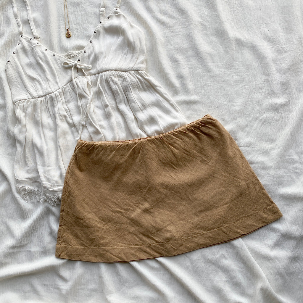 BEIGE SKIRT FROM FREE PEOPLE (Sizes available)