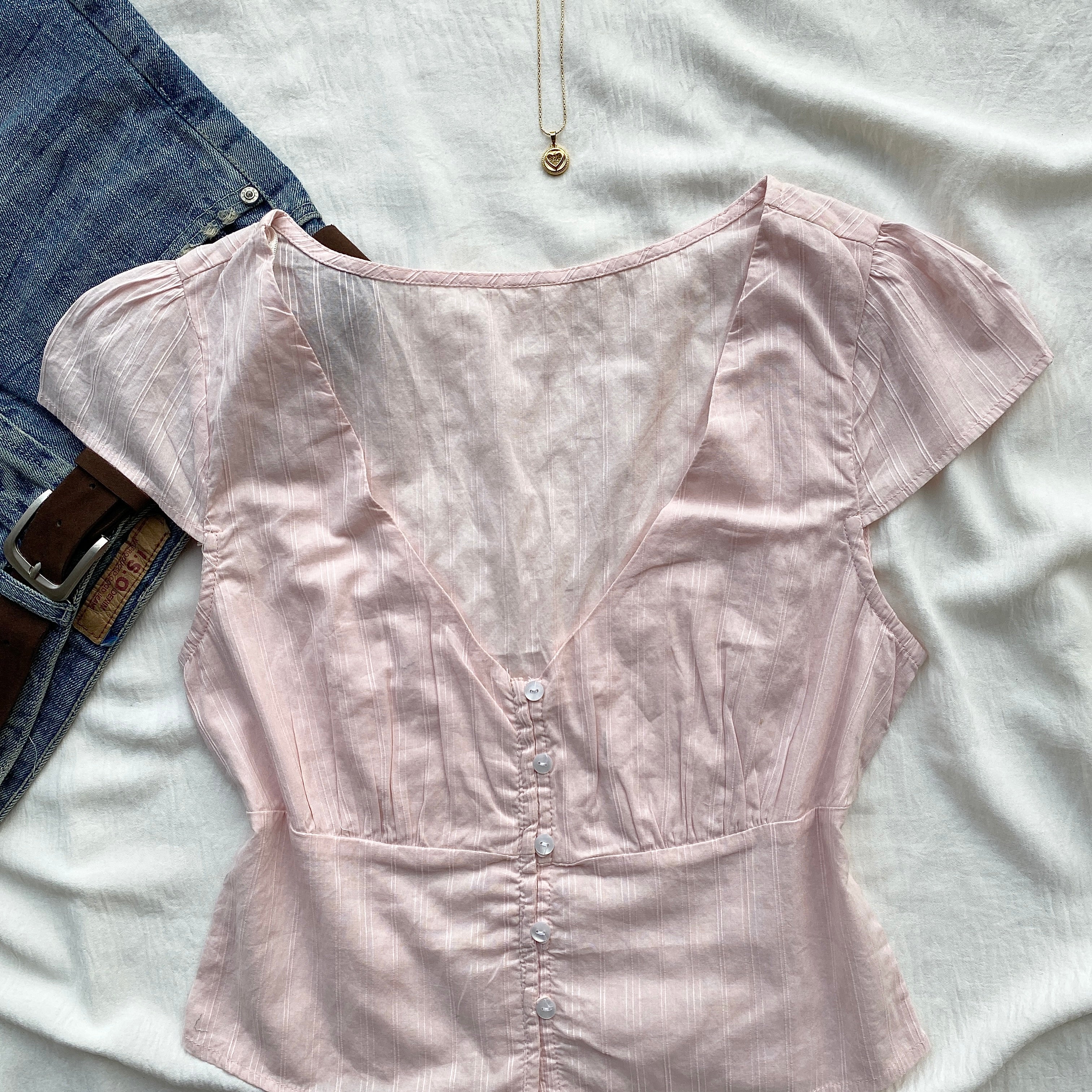 PINK TOP (Bust : 32-34, Upper Waist : 26-30)