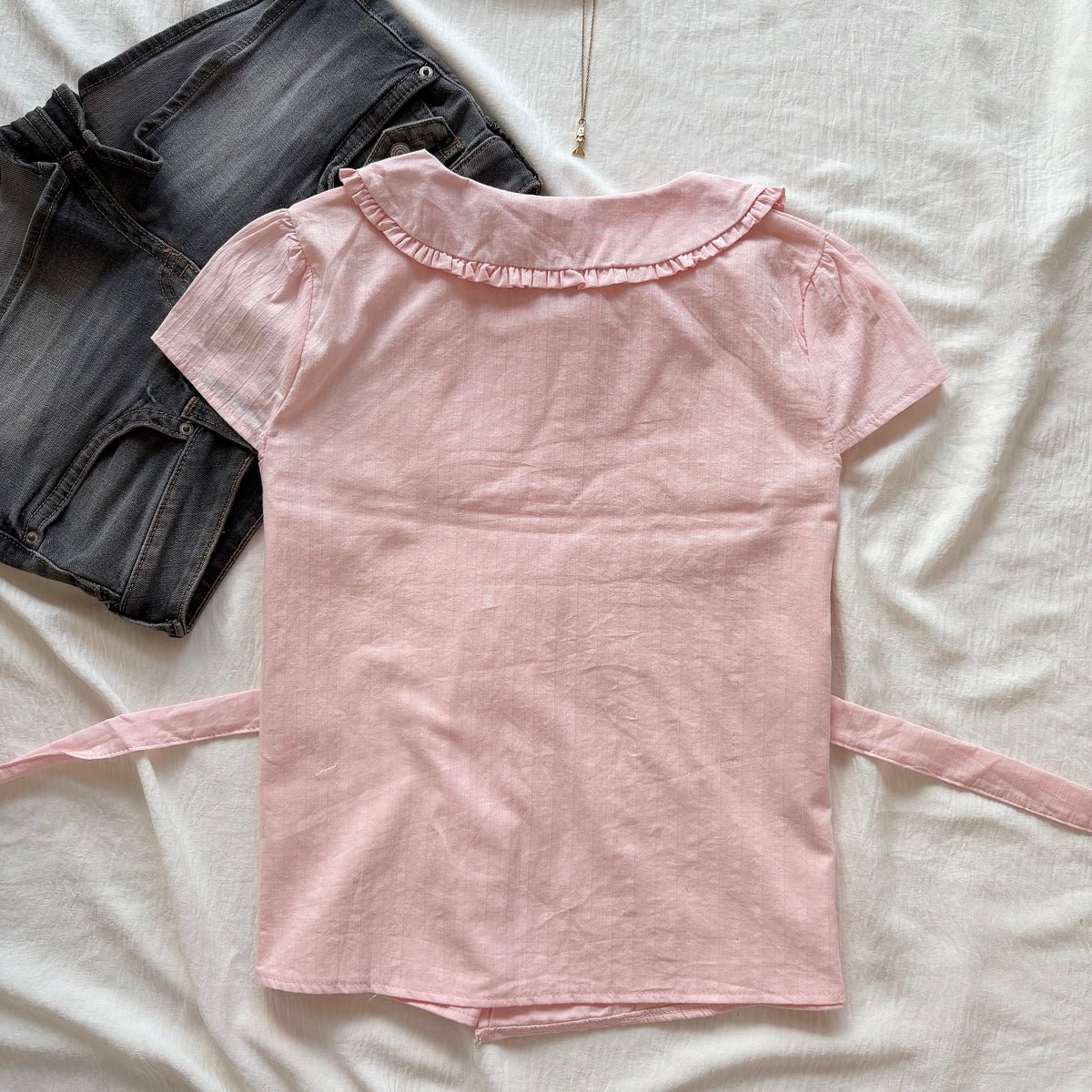 PINK PÉTALE TOP (Bust : 30-34, Upper Waist : 24-28)