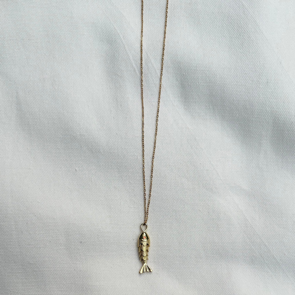 FISH NECKLACE (big)