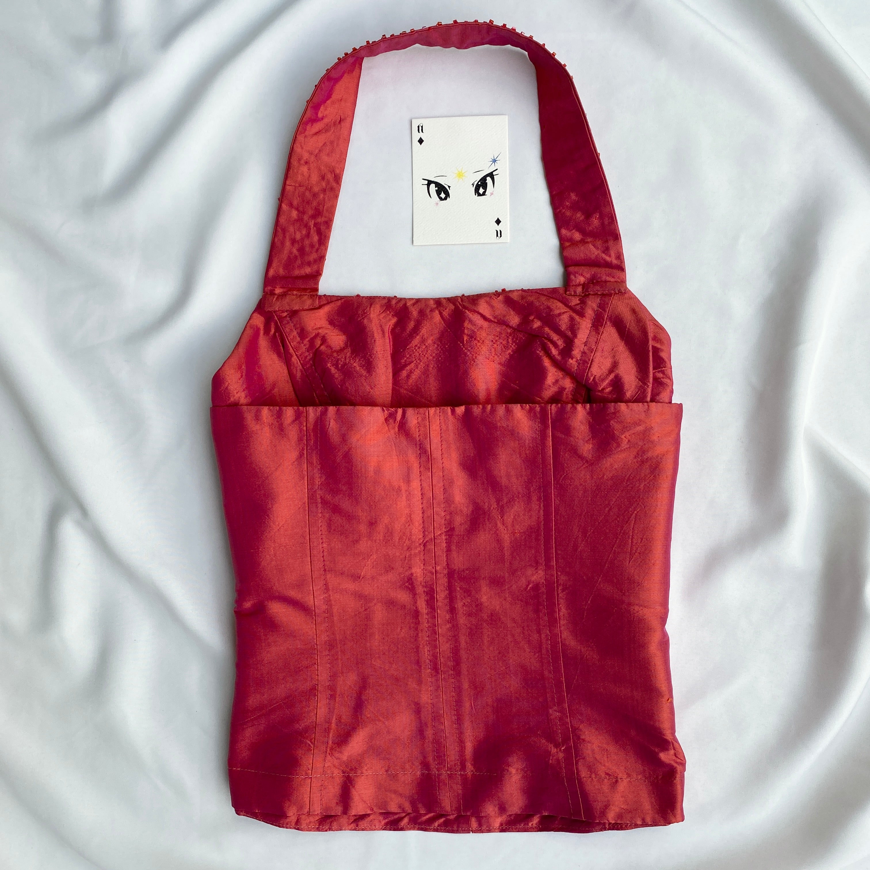 SHIMMERY HALTER CORSET (Bust : 30-32, Upper Waist : 23-25)