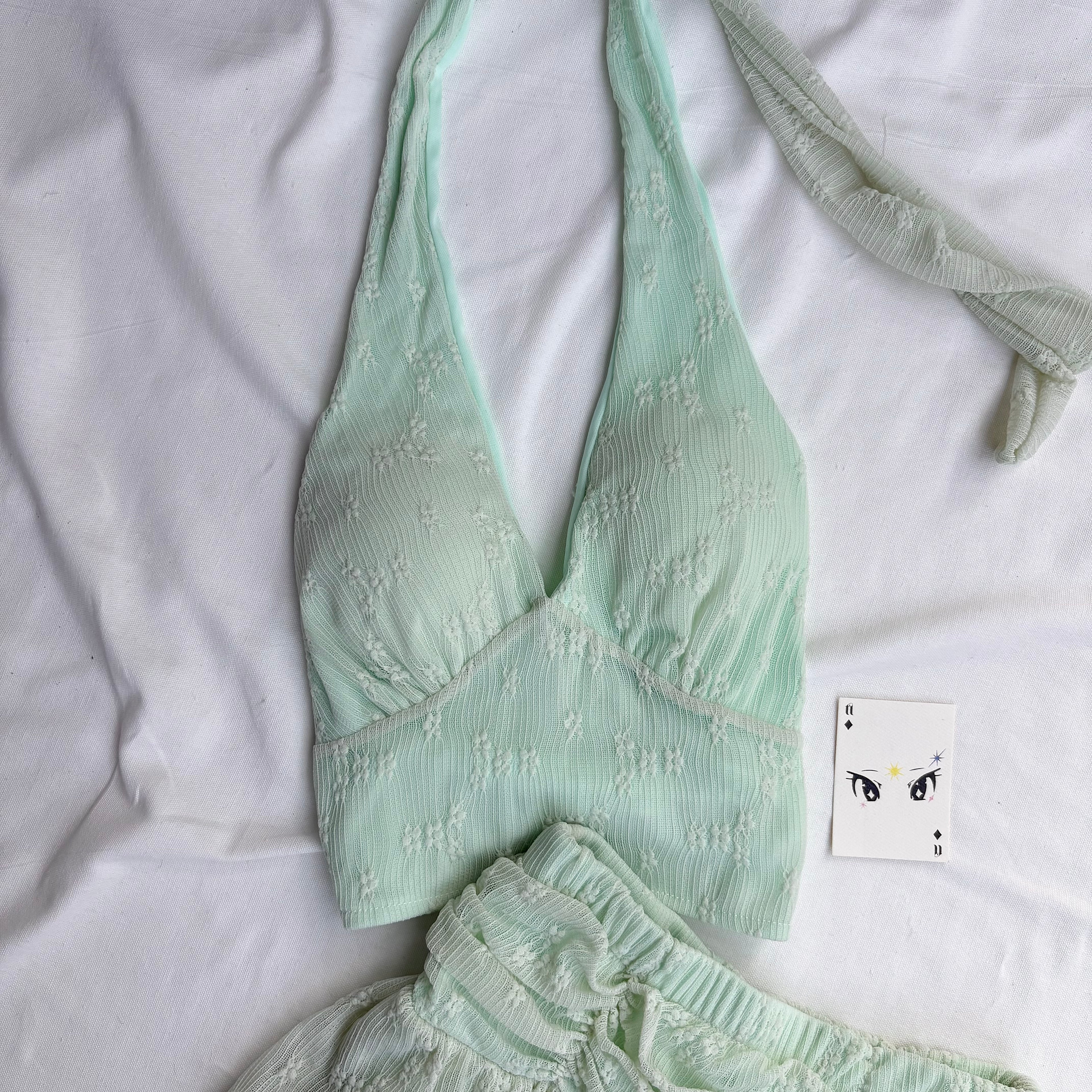 GREEN SET (Bust : 28-32, Upper Waist : 22-28)