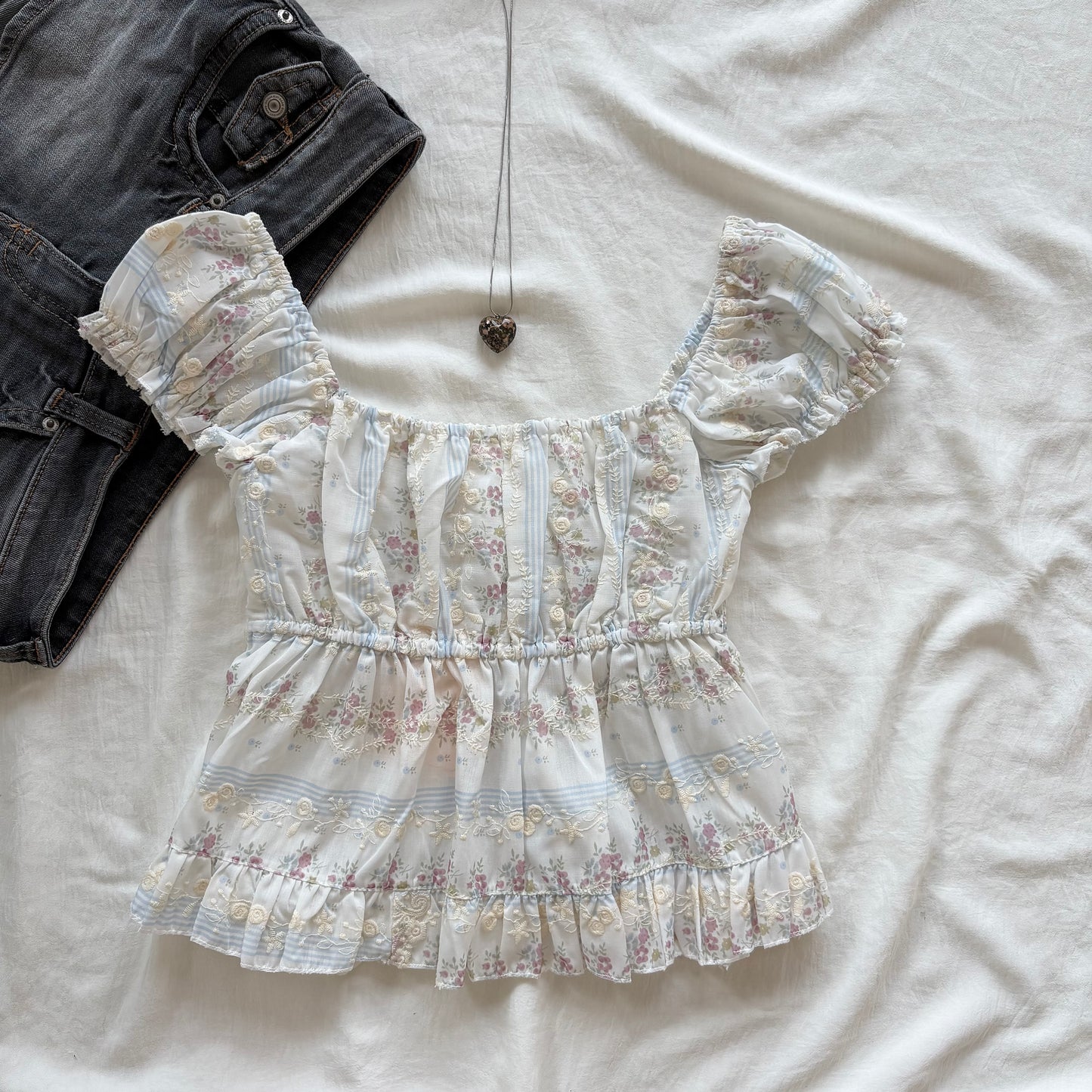 BLUEBELL TOP (Bust : 30-34, Upper Waist : 24-29)