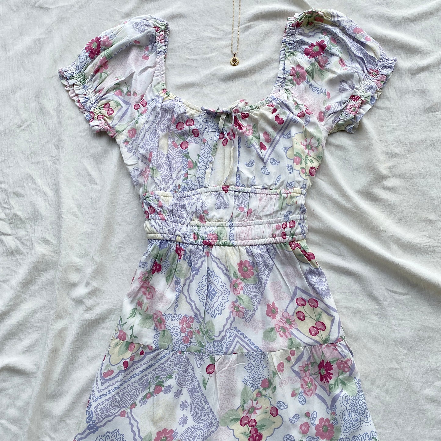 FLORAL PRINTED DRESS FROM COTTON ON (Sizes available)
