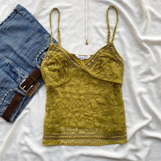CELESTE TOP in Green  (Sizes available)