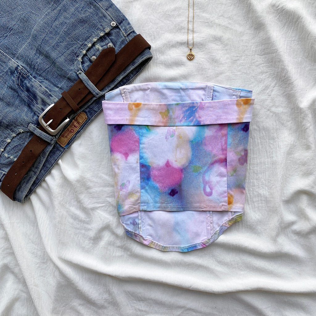 TIE DYE CORSET FROM GLASSONS (Bust : 28-32, Upper Waist : 24-28)