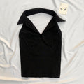 BLACK VEST (Bust : 30-34, Upper Waist : 28-32)