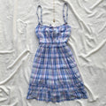 PLAID DRESS FROM HOLLISTER (Bust : 30-34, Upper Waist : 22-28)