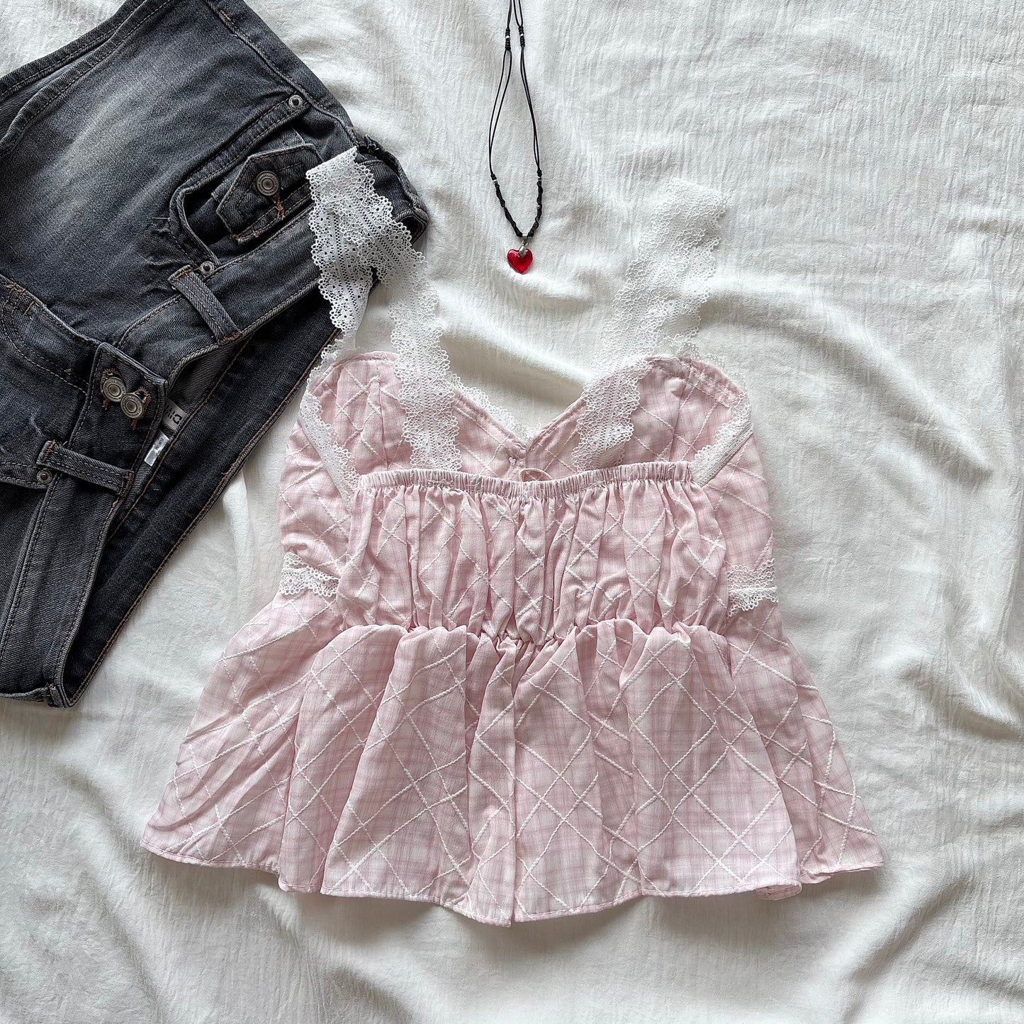 PINK PEARL TOP (Bust : 28-32, Upper Waist : 23-28)