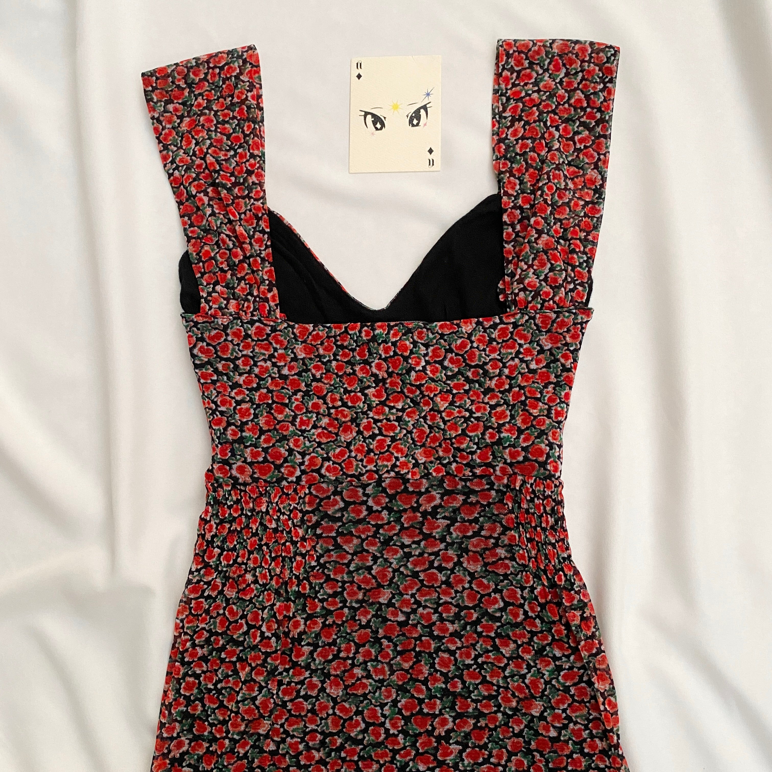 FLORAL TOP FROM KOOKAI (Bust : 28-32, Upper Waist : 22-26)
