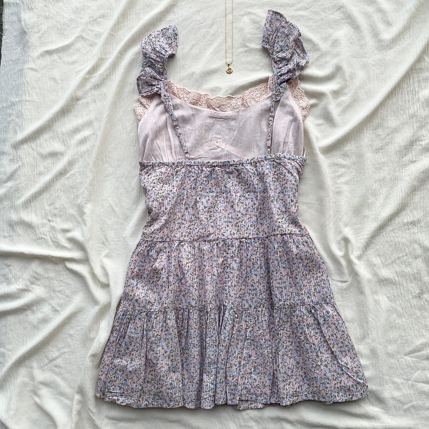 FLORAL FRILL DRESS FROM COTTON ON (Two sizes)
