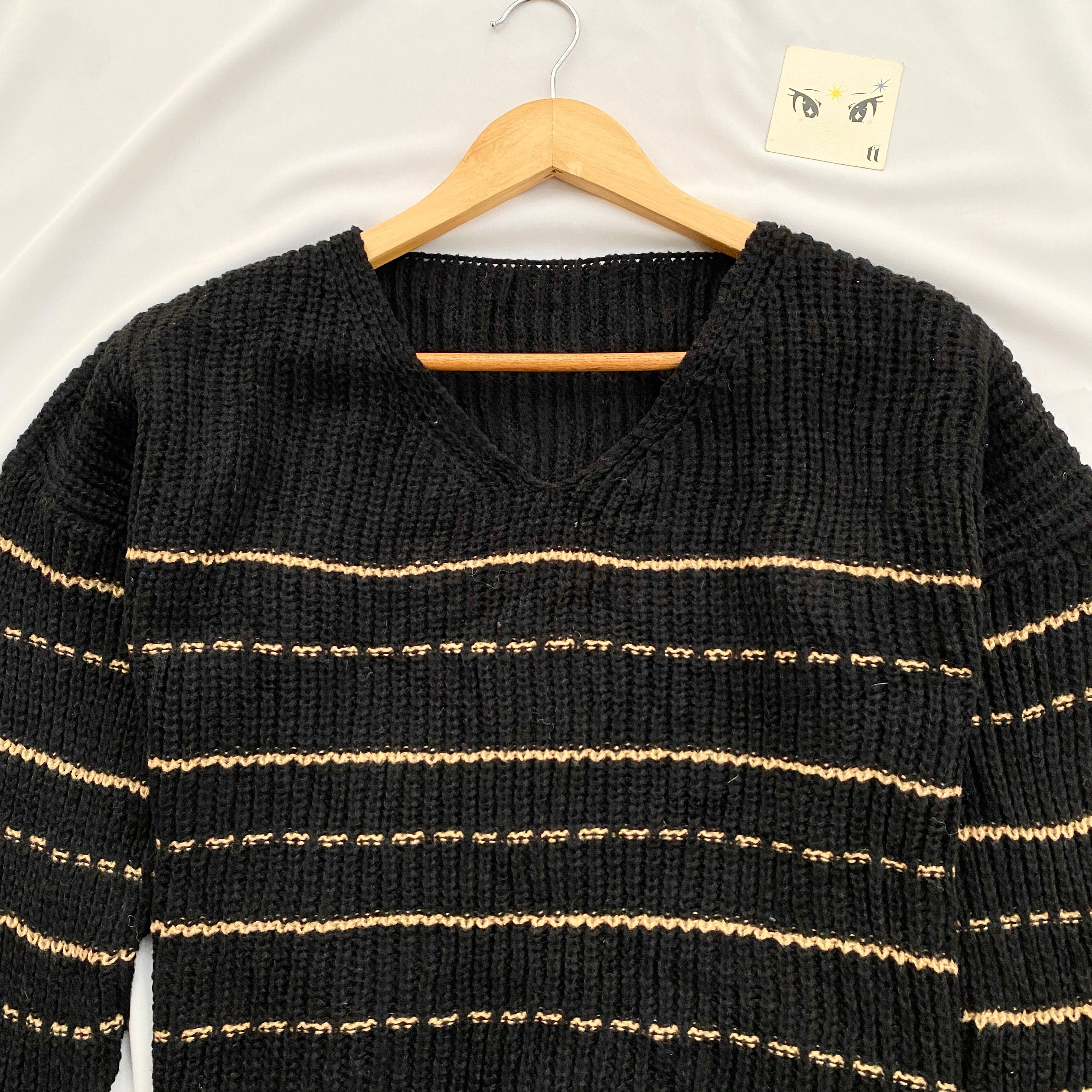 STRIPED KNIT (Bust : 48, Length : 20)