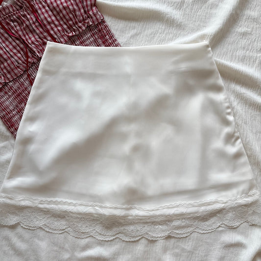 CELINE SKIRT IN WHITE (Sizes available)